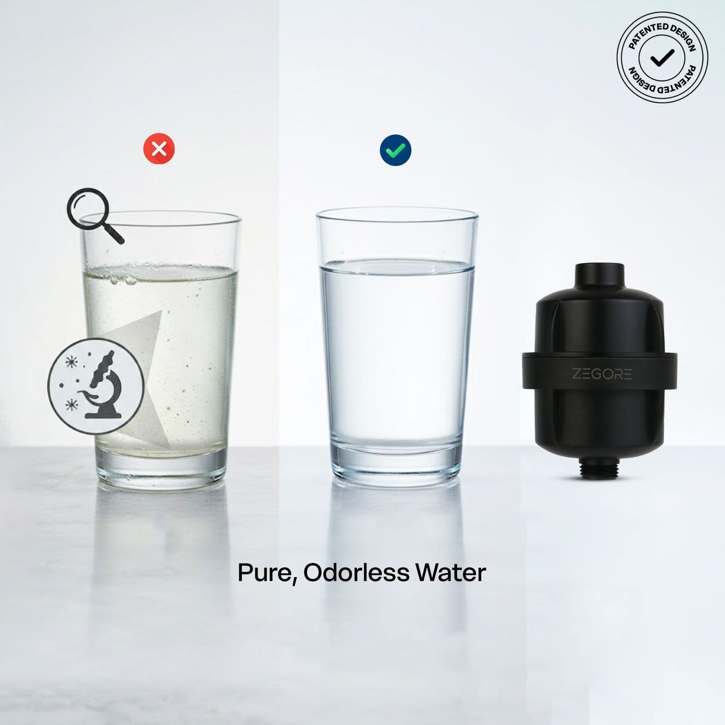 25-Stage Advanced Shower Water Filter – Multi-Layer Purification System